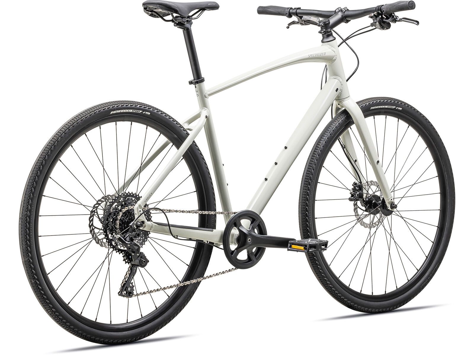 Specialized Sirrus X 2.0, gloss dune white/dove grey reflective - Bild 3