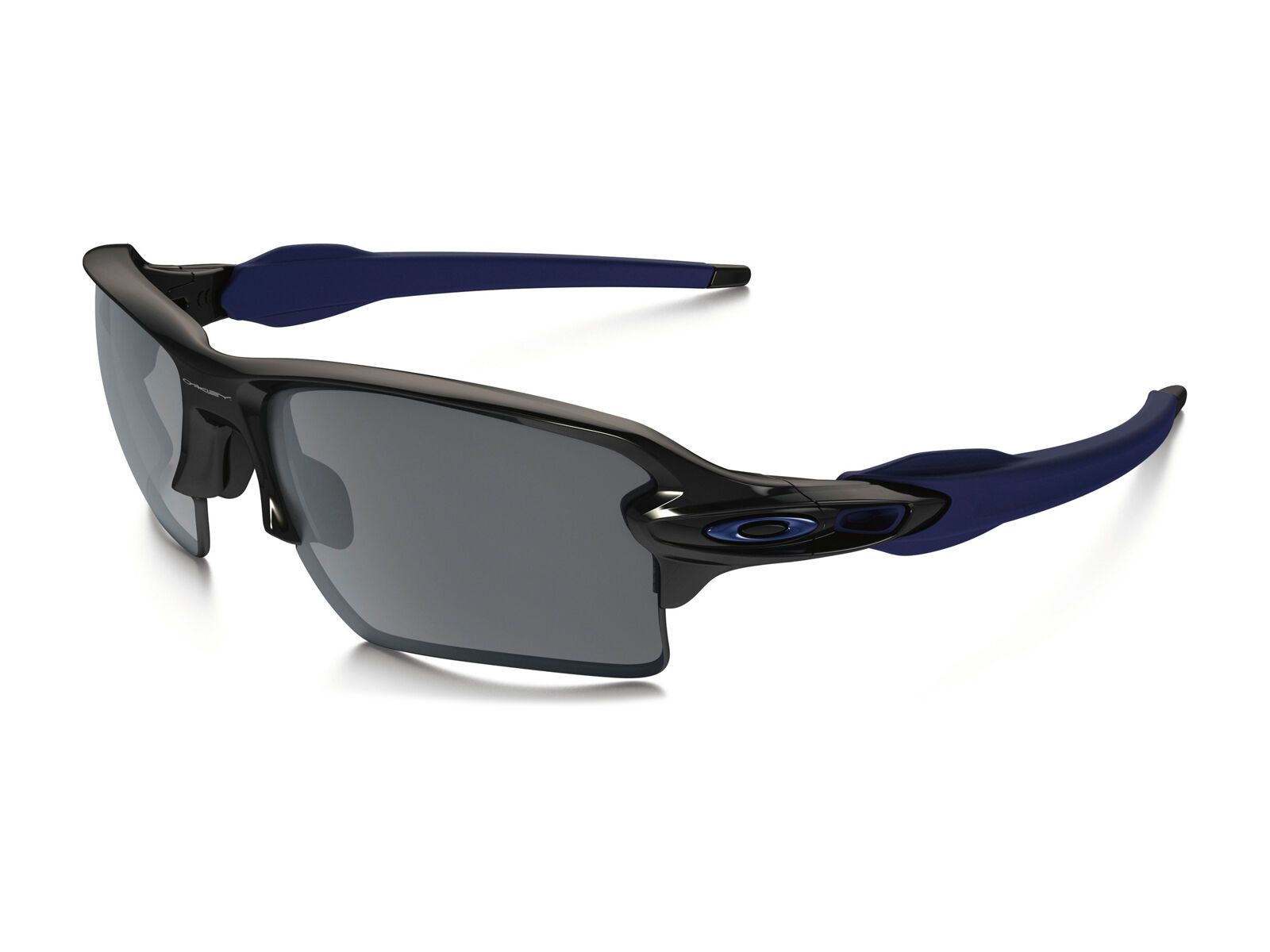Oakley Flak 2.0 XL, polished black/navy/Lens: black iridium - Bild 1