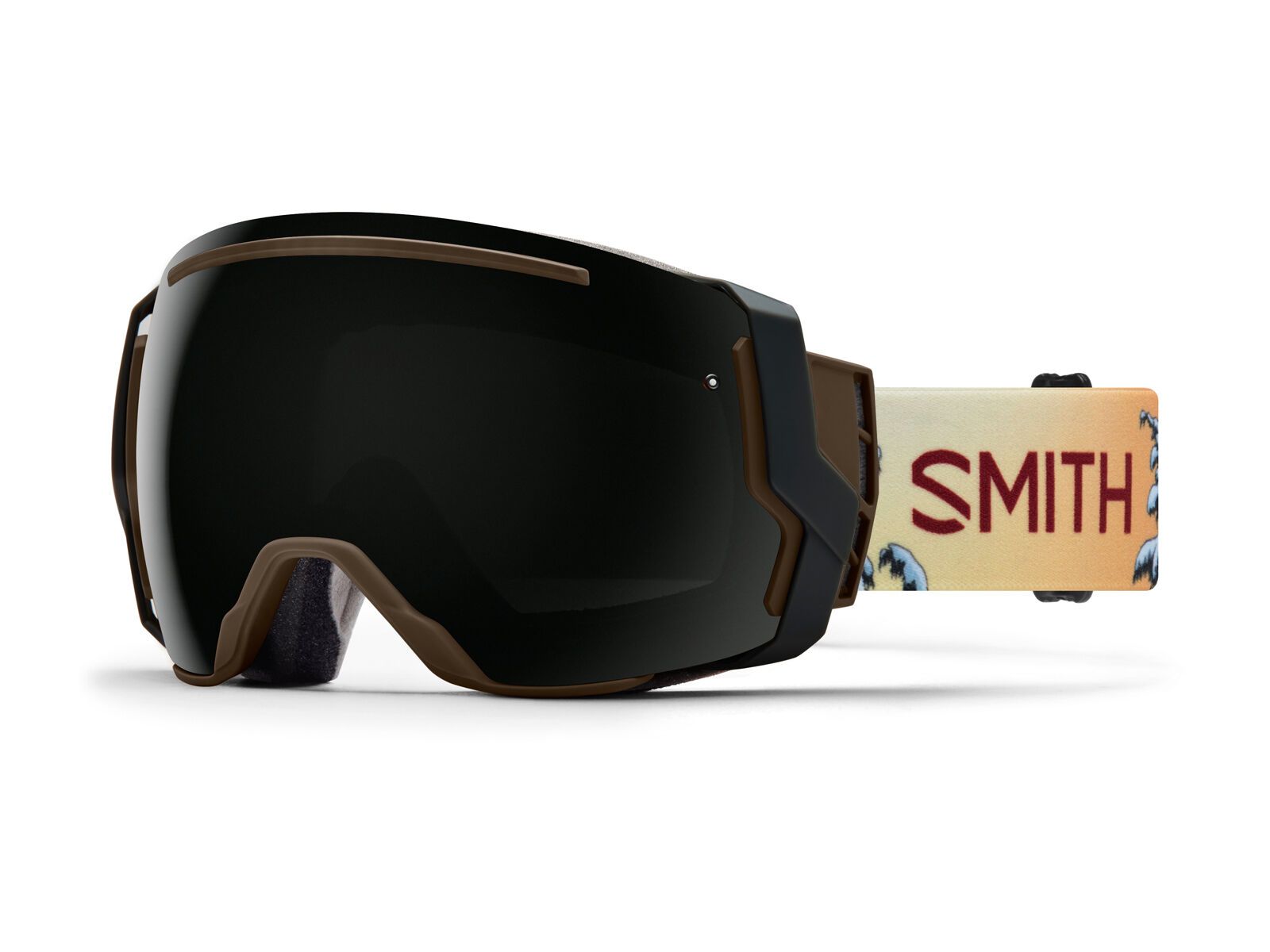 Smith I/O 7 Josh Dirksen inkl. Wechselscheibe, Lens: sun black chromapop/storm rose flash - Bild 1