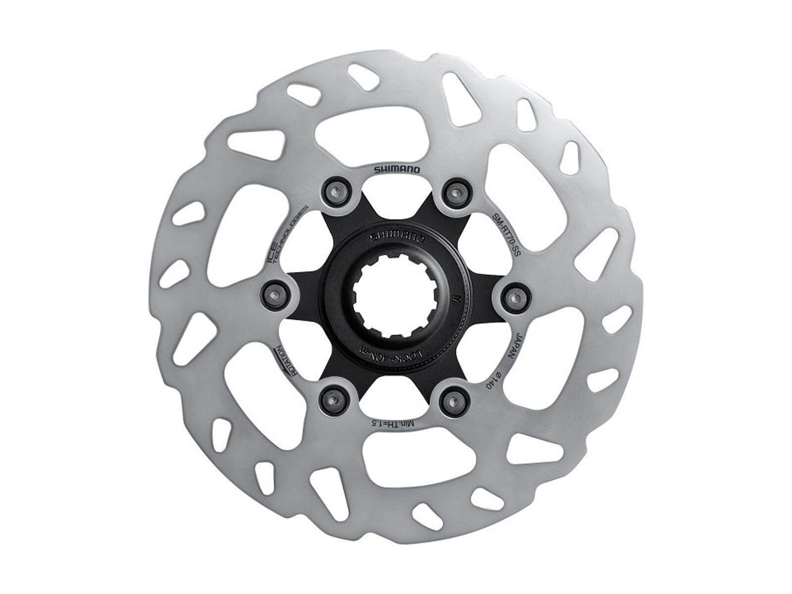 Shimano SLX SM-RT70 Bremsscheibe Ice-Tech Center Lock - 140 mm - Bild 1