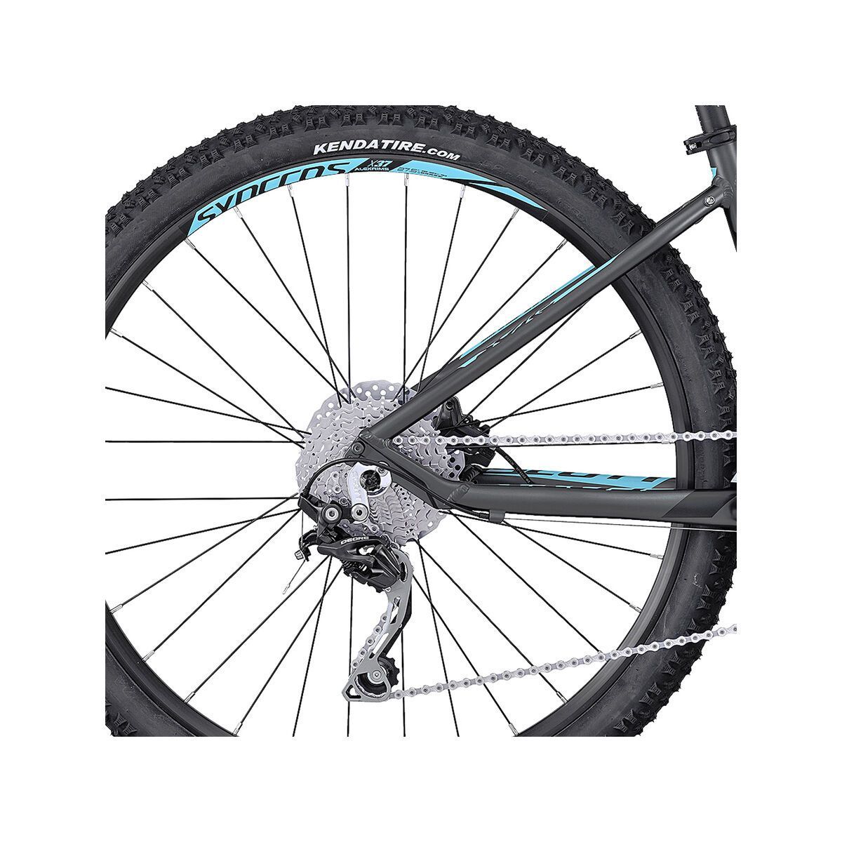 Scott Contessa Scale 720, black/turquoise - Bild 4