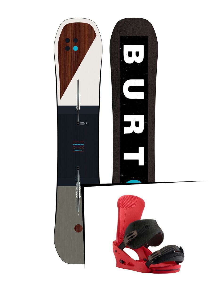 Set: Burton Custom 2019 +  Custom (1930939S) - Bild 1