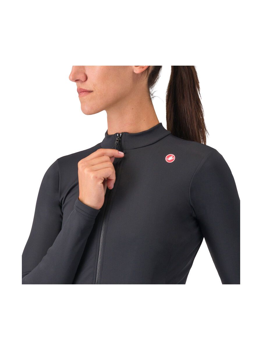 Castelli Espresso Thermal W Jersey, light black - Bild 6