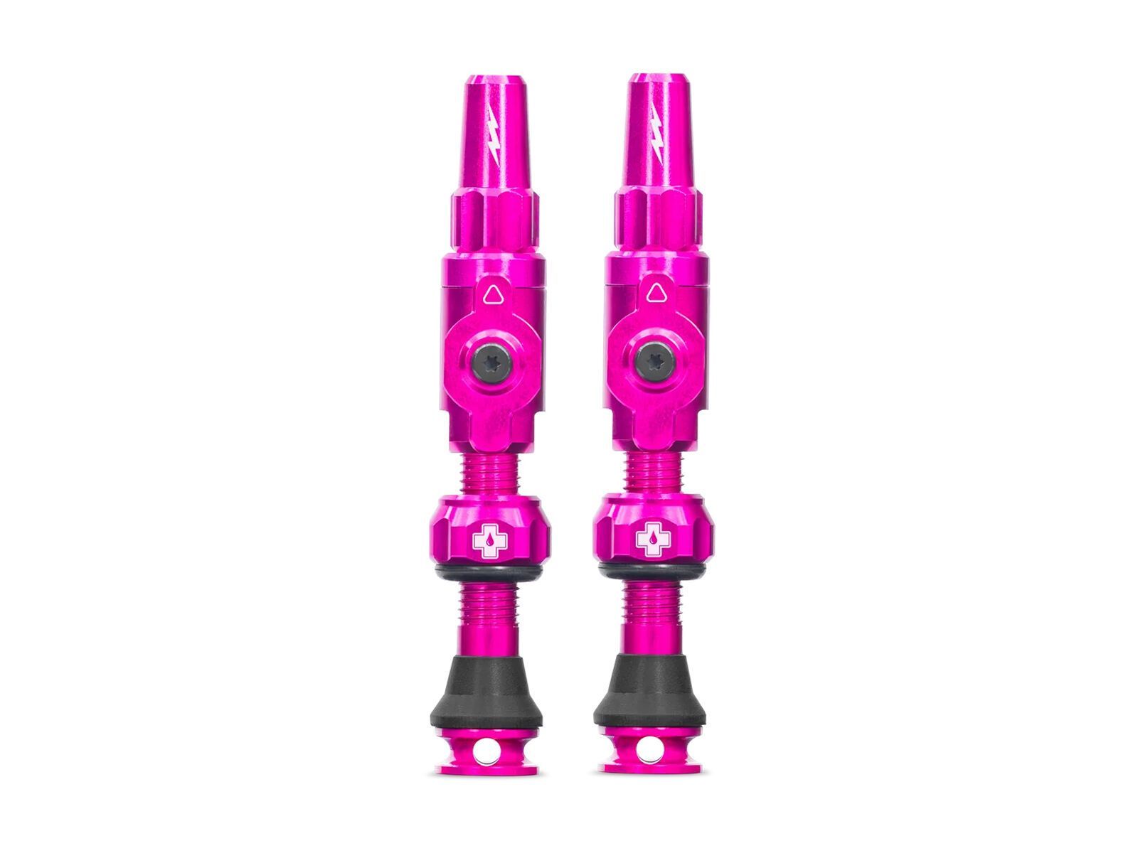 Muc-Off Big Bore Lite Tubeless Valves - 35 mm, pink - Bild 1