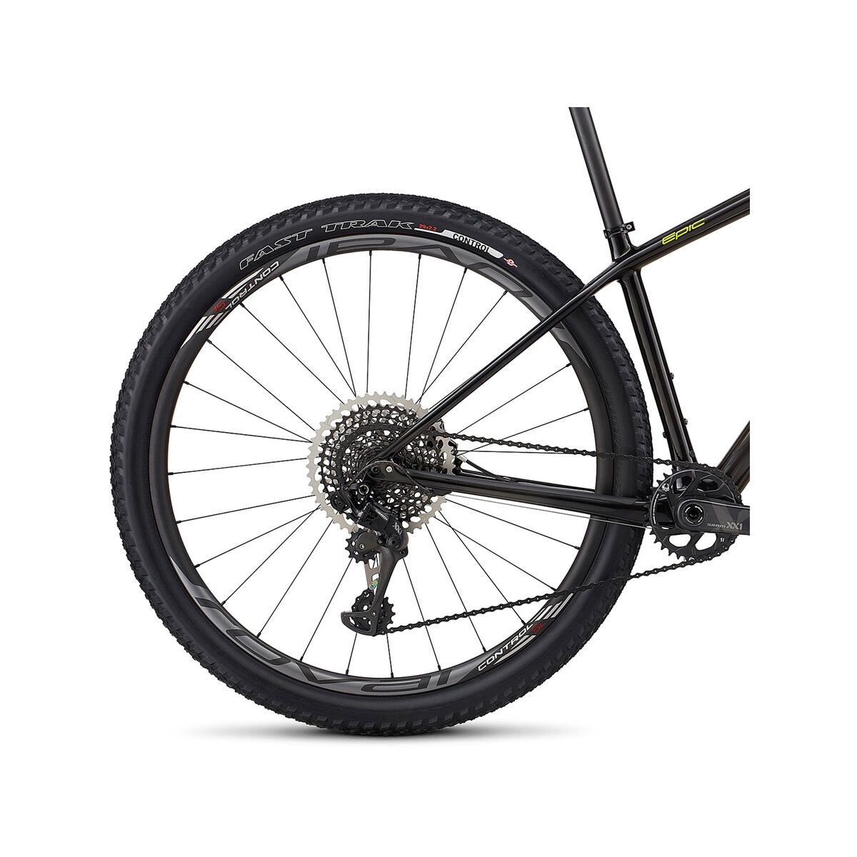 Specialized Woman's S-Works Epic HT Carbon World Cup 29, gloss satin carbon/hyper green/tarmac black - Bild 4