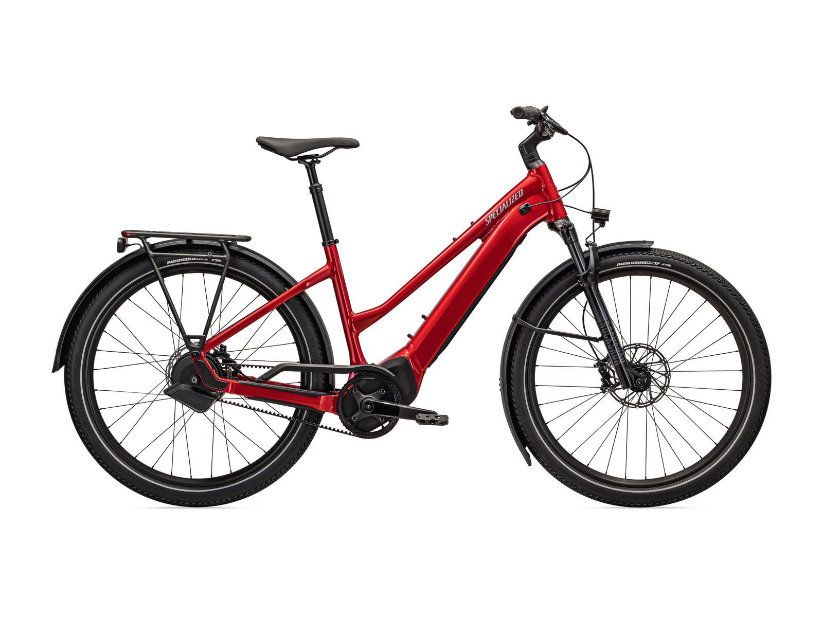 Specialized Turbo Vado 5.0 IGH Step-Through, red tint/silver reflective - Bild 1