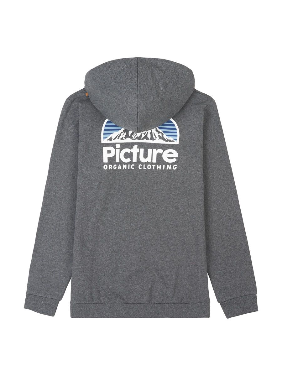 Picture Hamelton Zip Hoodie, dark grey melange - Bild 2