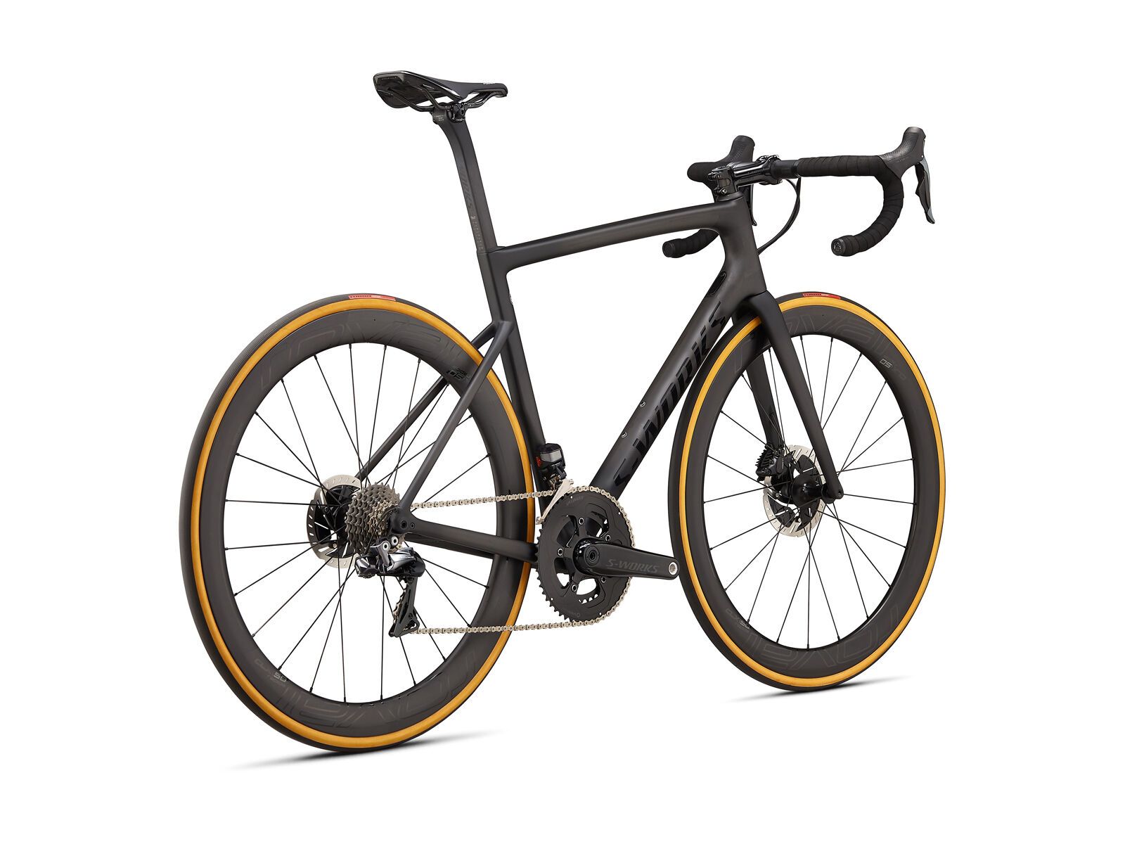 Specialized S-Works Tarmac Disc Dura Ace Di2, satin carbon/tarmac black/clean - Bild 3
