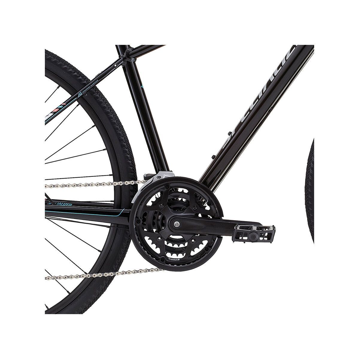 Specialized Ariel Sport Disc, metallic black/silver/pearl coral/turquoise - Bild 3