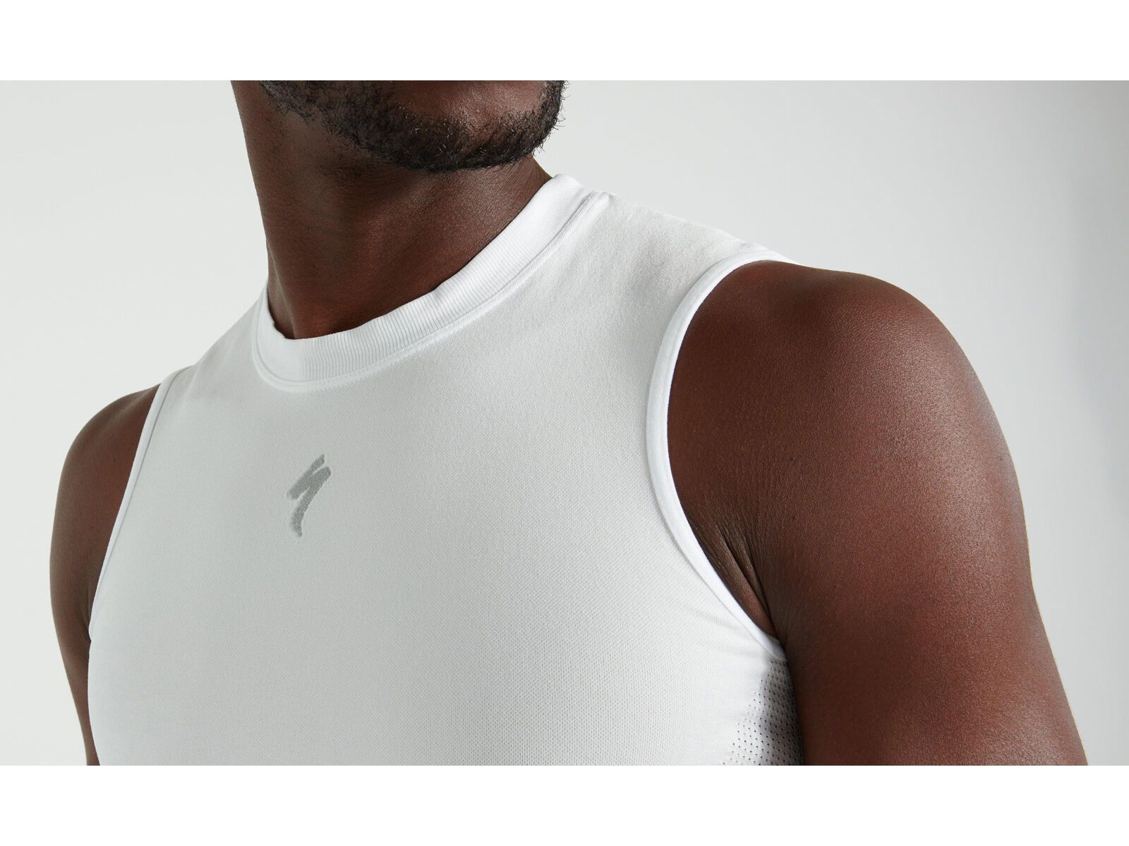 Specialized Men's Seamless Light Sleeveless Base Layer, white - Bild 4