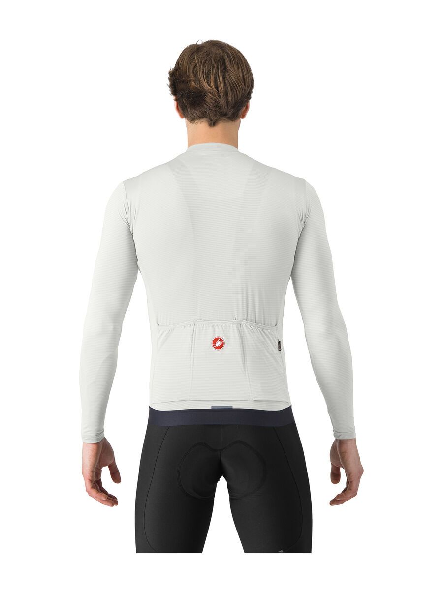 Castelli Espresso LS Jersey, ivory/dark gray - Bild 2