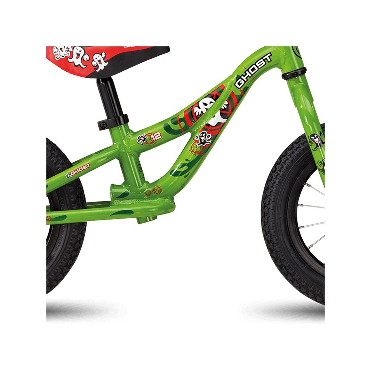 Ghost Powerkiddy AL 12, riot green/riot red/star white - Bild 3