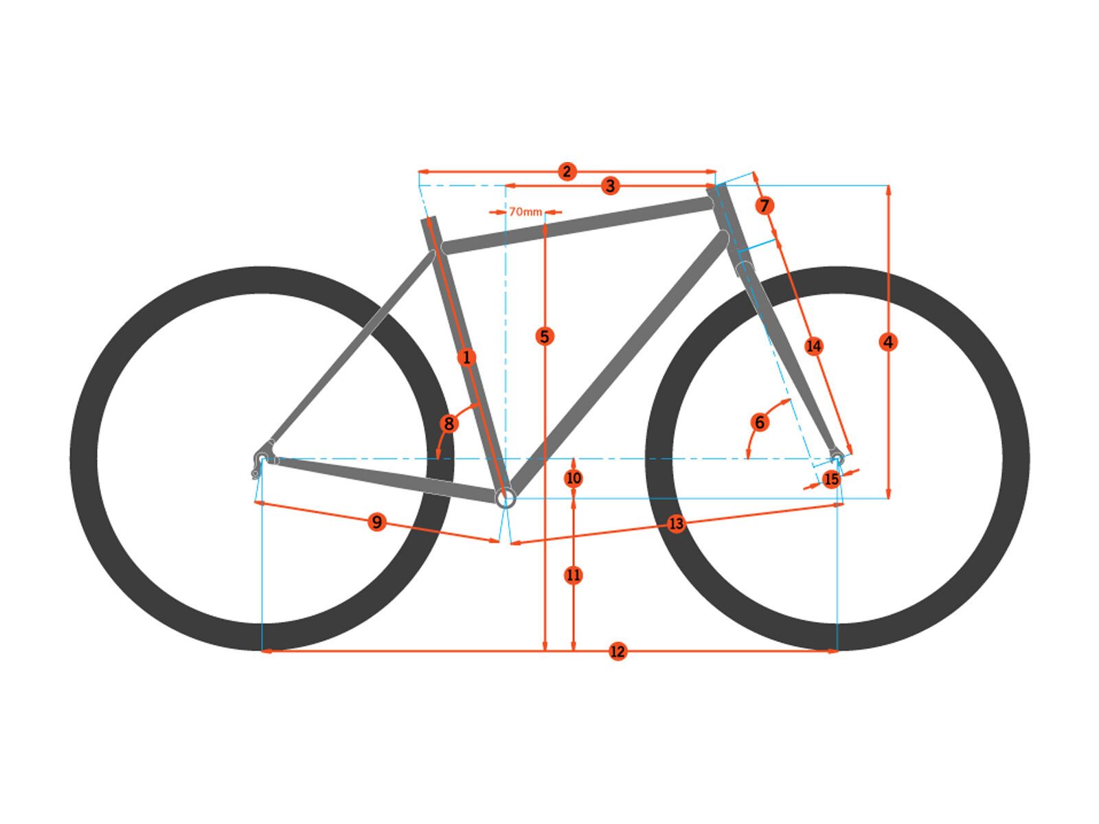 Kona Rove AL/DL, matte bloss plum / dark orange - Bild 4