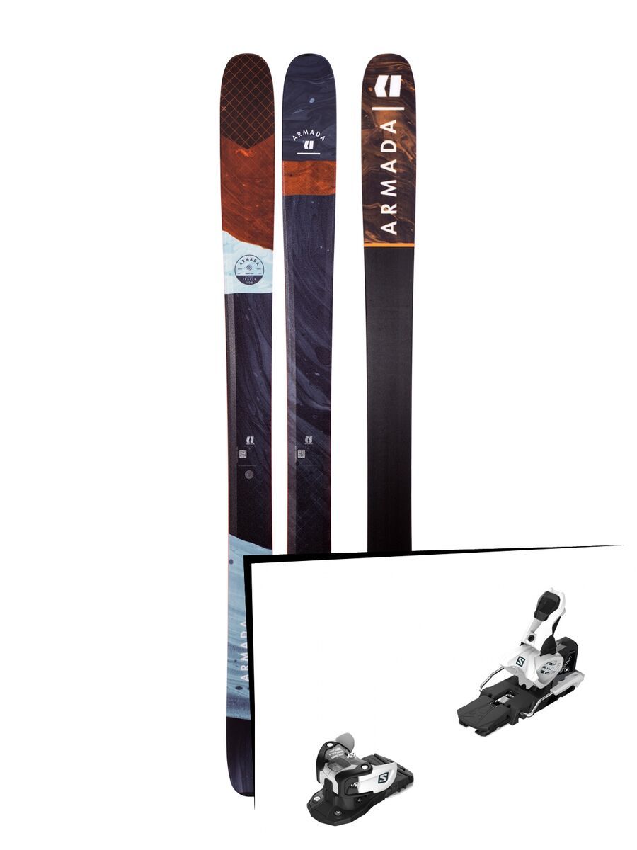Set: Armada Tracer 108 2019 + Salomon Warden MNC 13 white/black - Bild 1