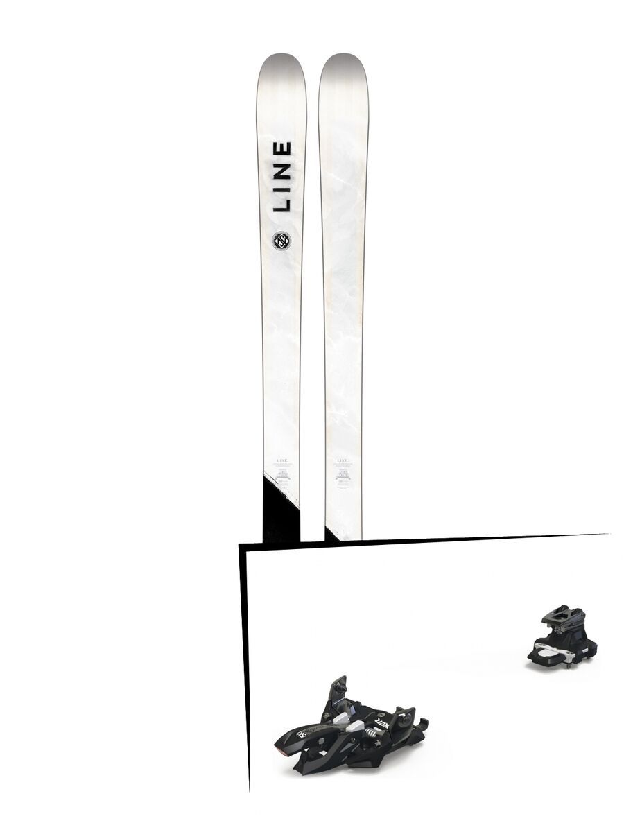 Set: Line Supernatural 86 2018 + Marker Alpinist 9 black/titanium - Bild 1