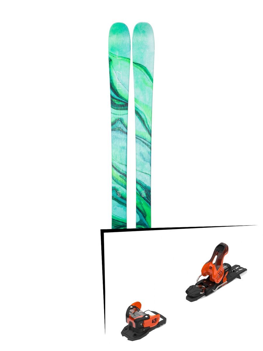 Set: Line Pandora 84 2019 + Salomon Warden 11 orange/black - Bild 1