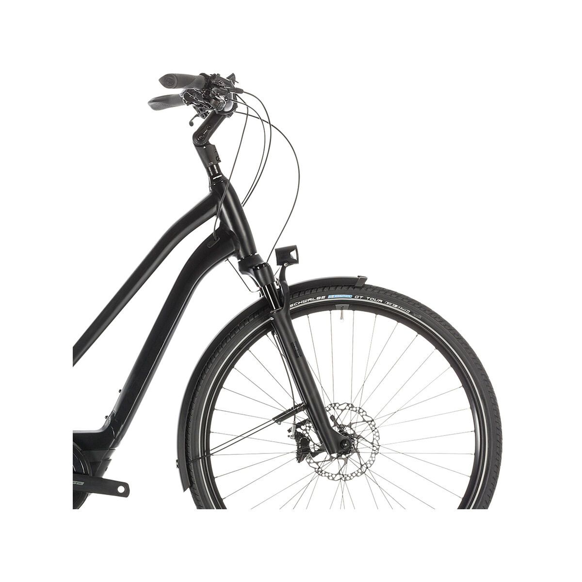 Cube Town Sport Hybrid SL 500 Trapeze, black edition - Bild 6