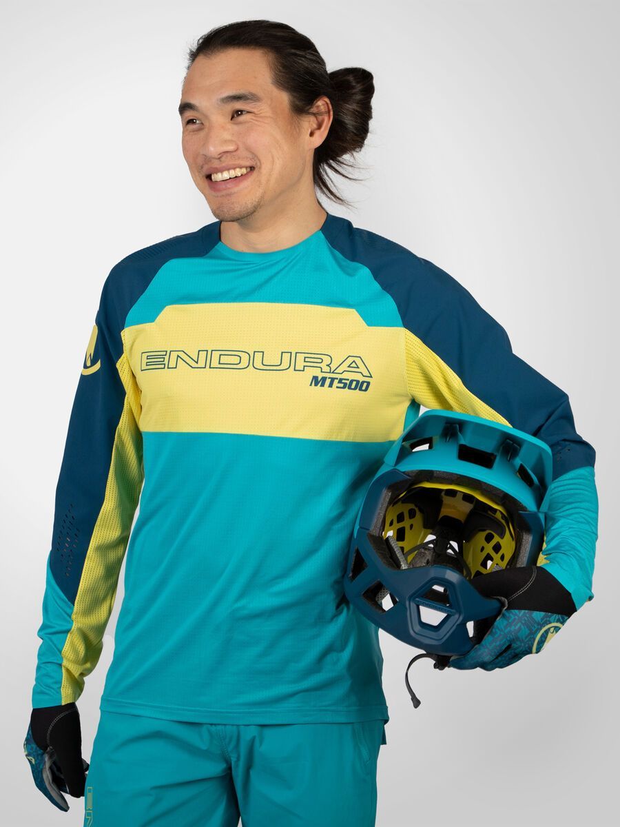 Endura MT500 Burner Lite Trikot (Langarm), blaubeere - Bild 7
