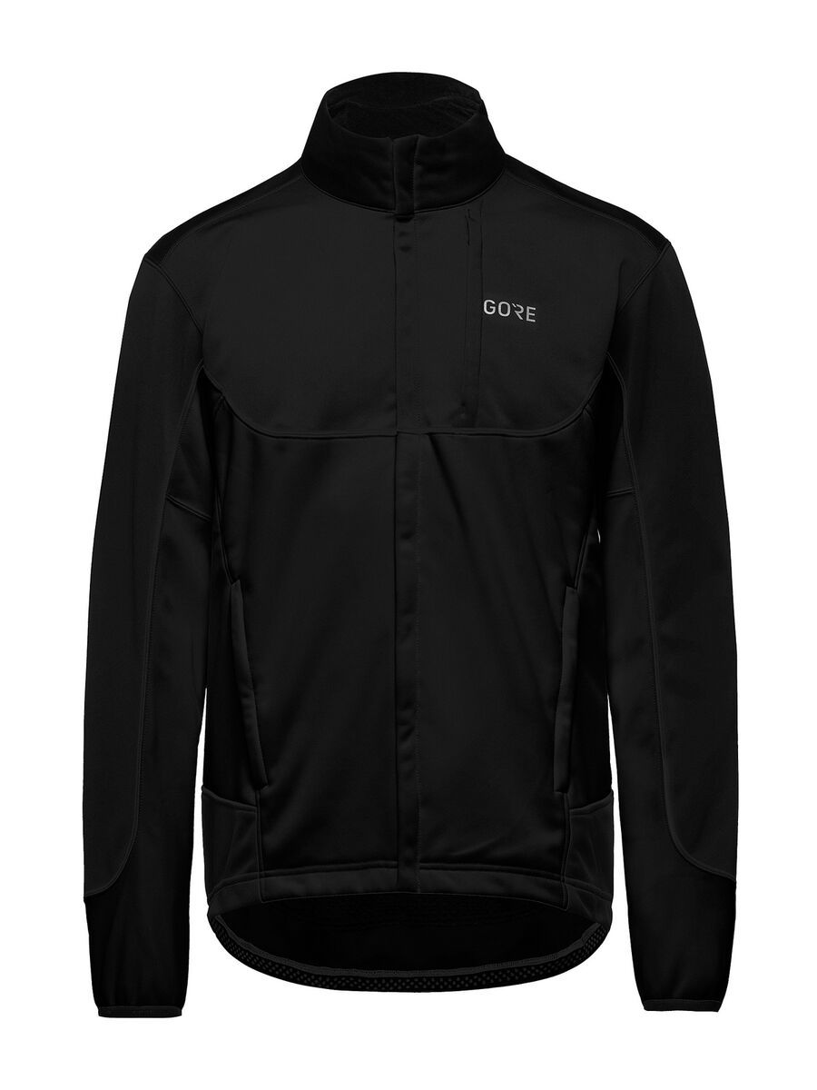 GOREWEAR C5 Windstopper Thermo Trail Jacke Herren, black - Bild 1