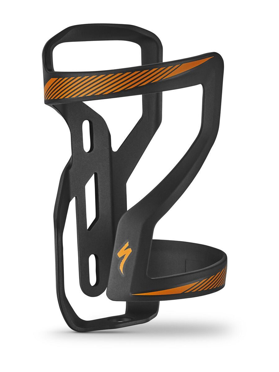 Specialized Zee Cage II - Right, black/gallardo orange - Bild 1