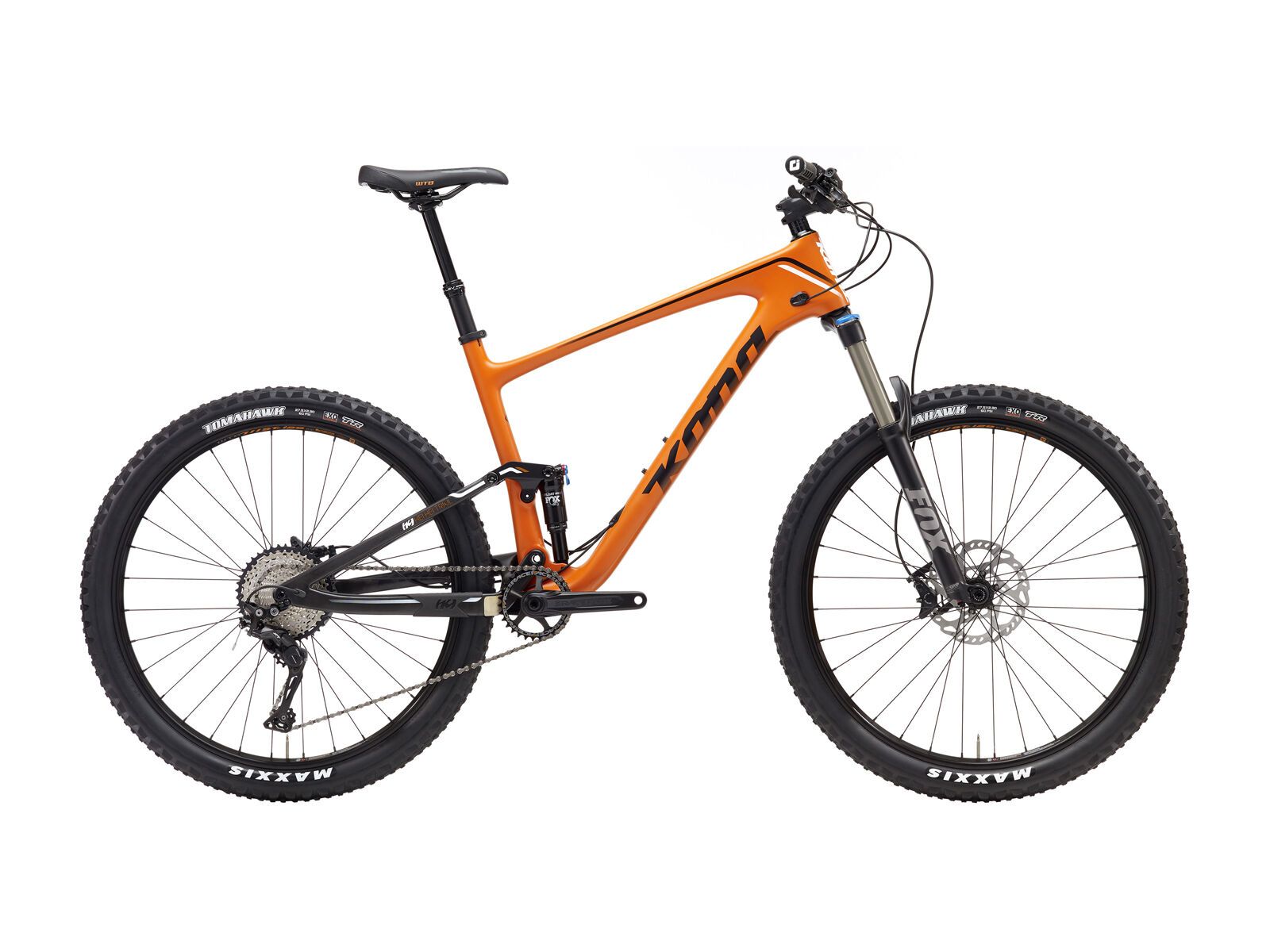 Kona Hei Hei Trail, matt orange/black/white - Bild 1