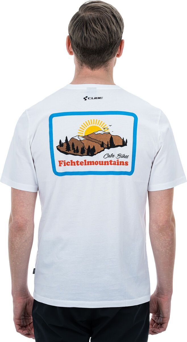 Cube Organic T-Shirt Landscape, white - Bild 4