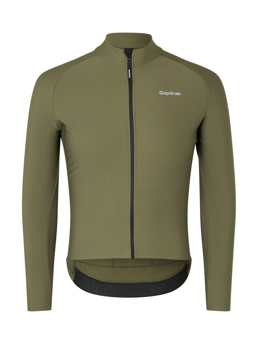 GripGrab PACR Thermal Long Sleeve Jersey, olive green - Bild 2
