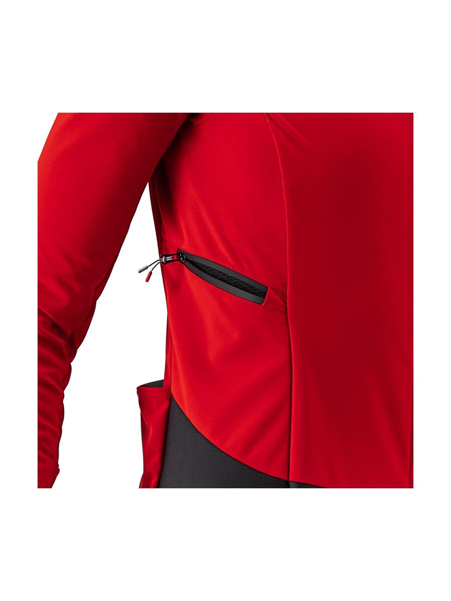 Castelli Alpha RoS 2 W Jacket, red/white-silver gray - Bild 6