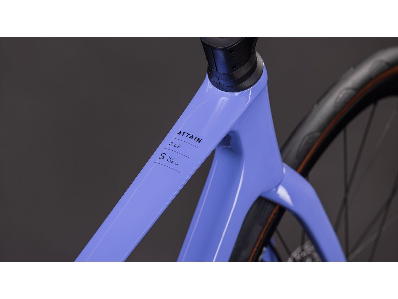 Cube Attain C:62 SLX, lucidlilac´n´black - Bild 3