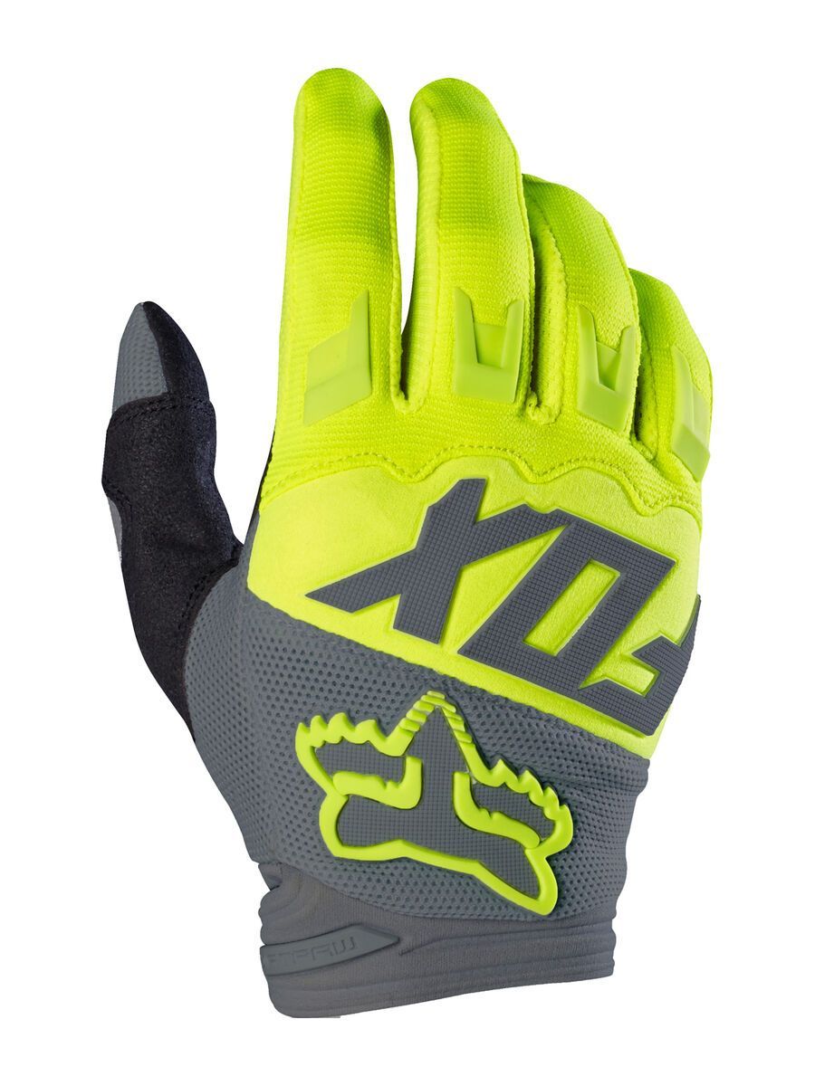 Fox Dirtpaw Race Glove, yellow - Bild 1