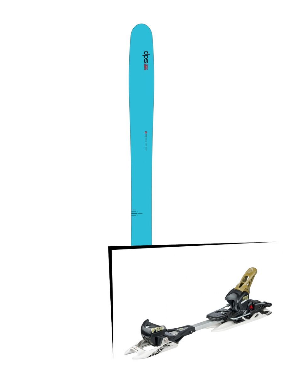 Set: DPS Skis Yvette 112 RP2 2016 + Fritschi Diamir Freeride Pro (1963304) - Bild 1