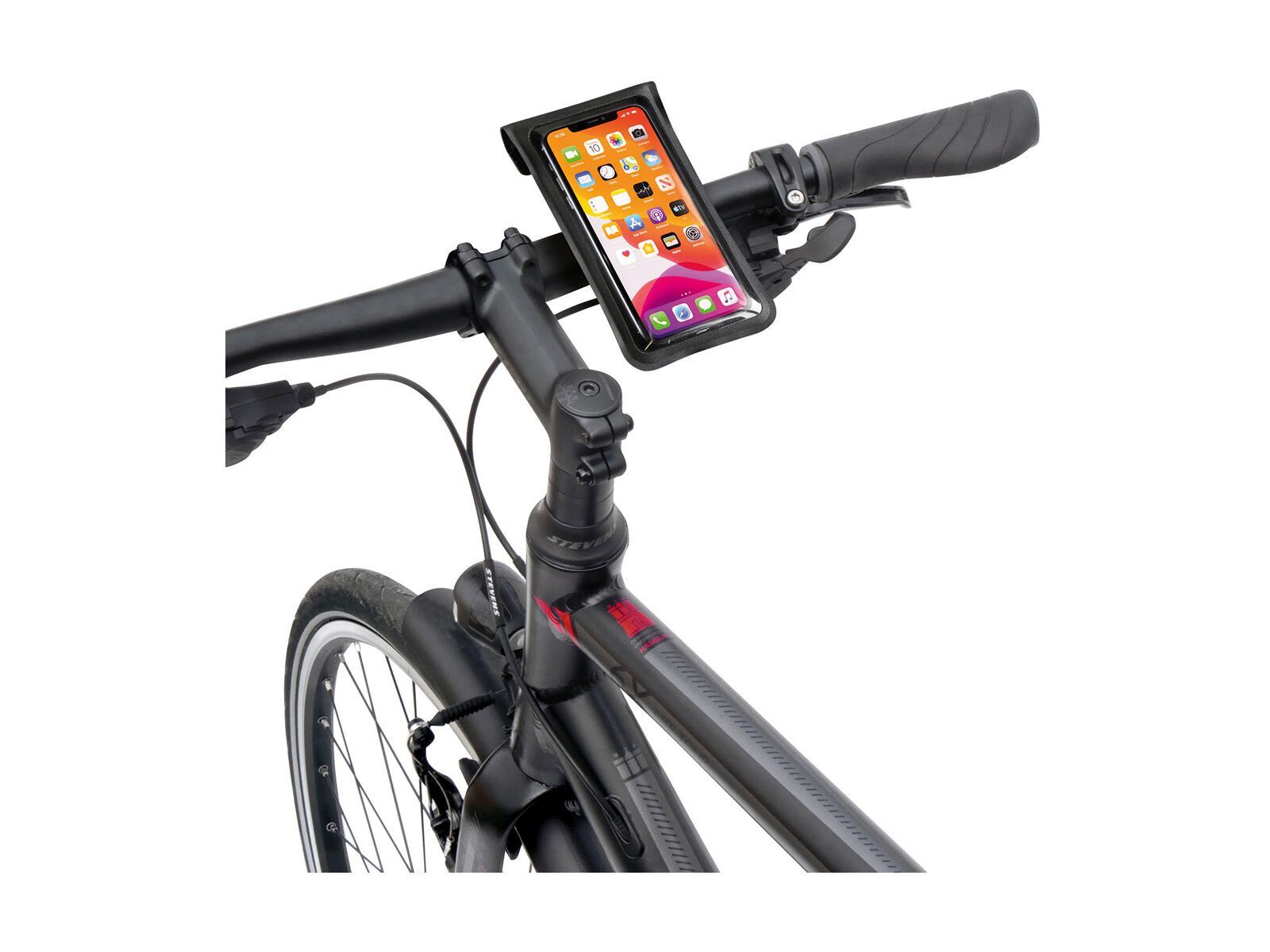 Klickfix PhoneBag Light M inkl. Quad Mini Adapter, schwarz - Bild 2