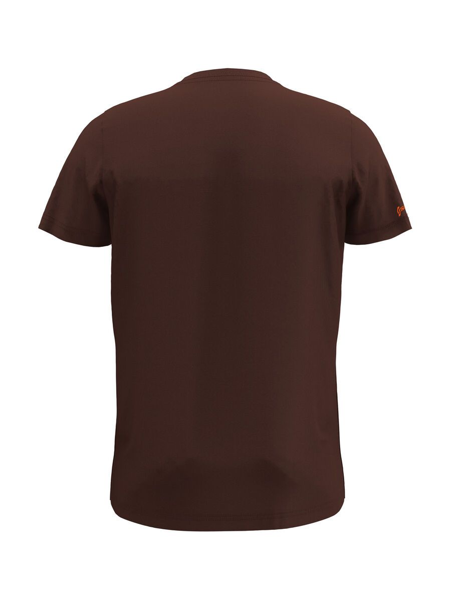 Scott 20 Casual Dye S/Sl Tee, maroon red - Bild 2