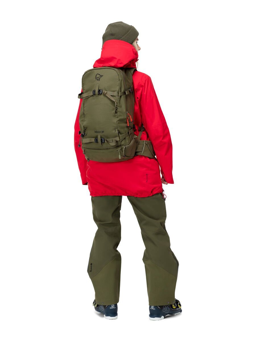 Norrona lofoten 30L Pack, olive night - Bild 7