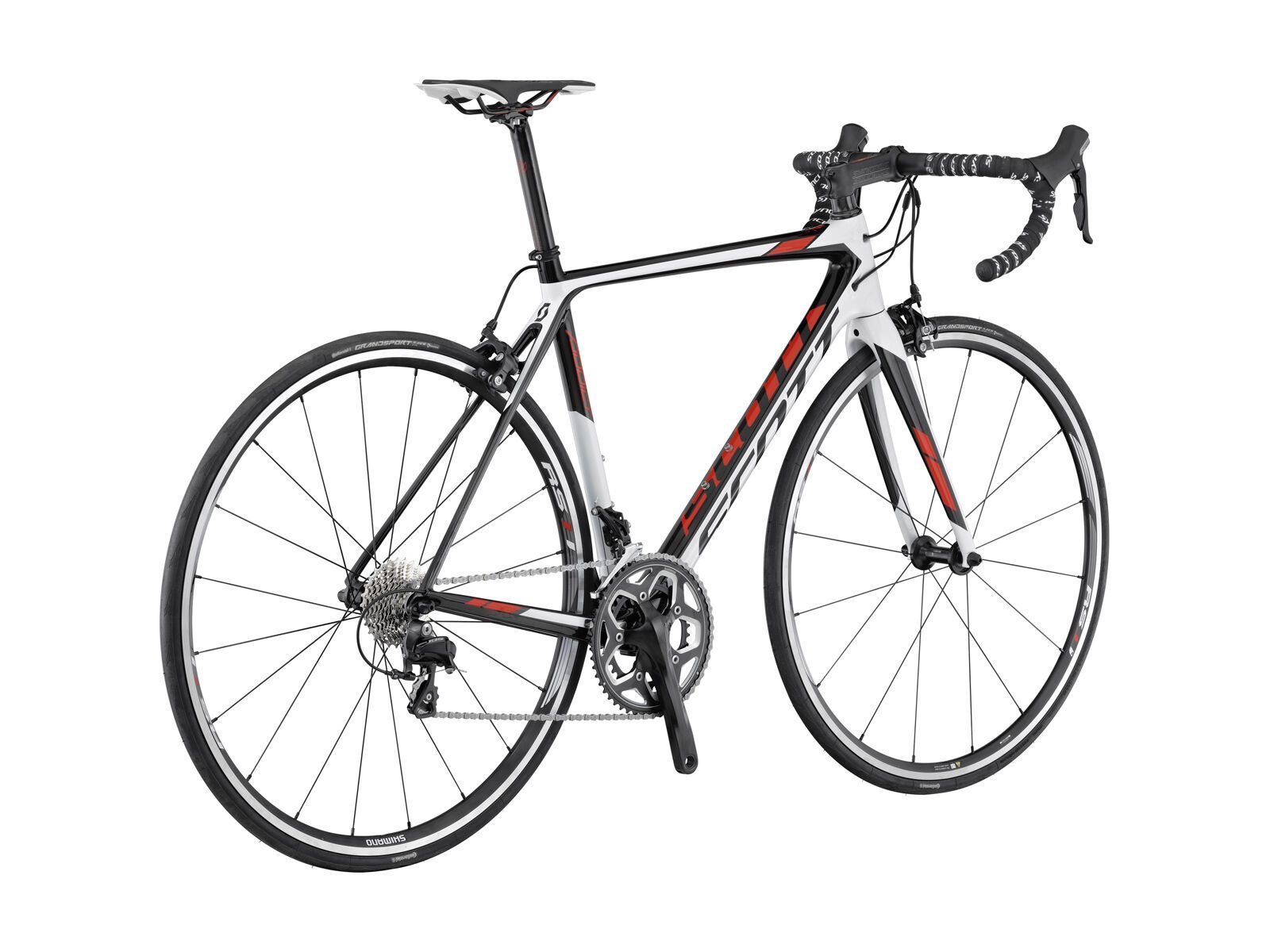 Scott Addict 30, black/white/red - Bild 3