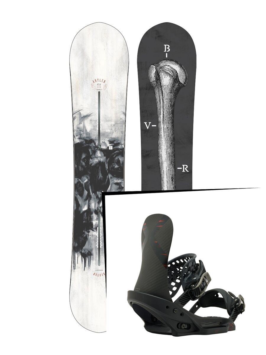 Burton Set: Antler Flying V 2016 + Burton X-Base EST - Bild 1