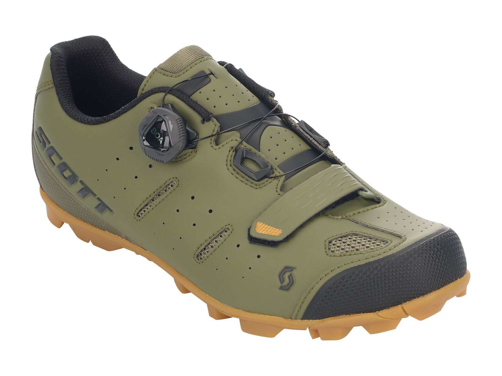 Scott MTB Elite Boa Shoe, green moss/black - Bild 1