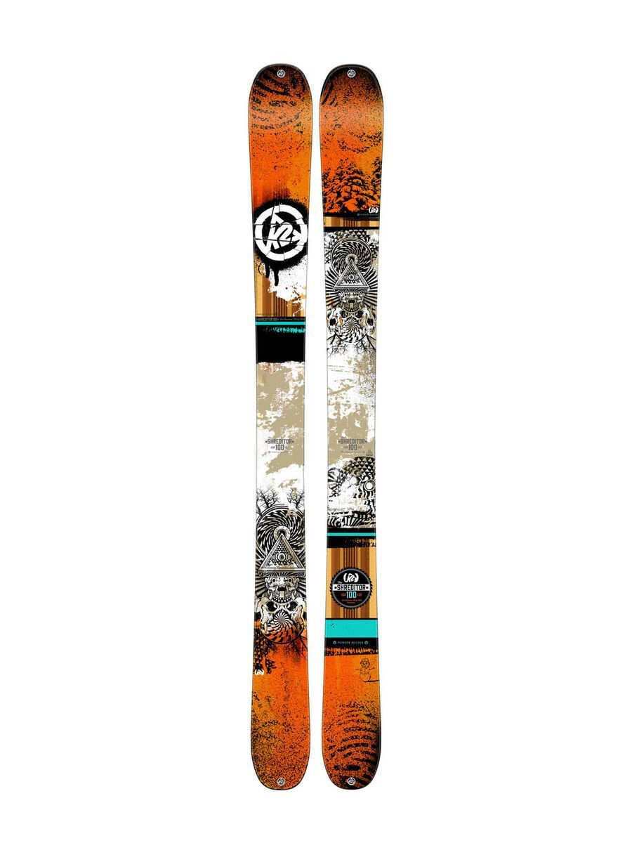 K2 SKI Set: Shreditor 100 JR 2015 + Marker Squire 11 - Bild 2