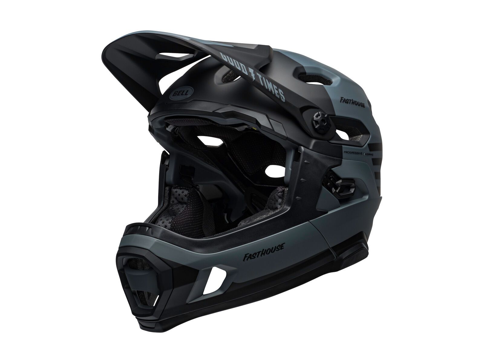 Bell Super DH MIPS Fasthouse, fasthouse matte gray/black - Bild 1