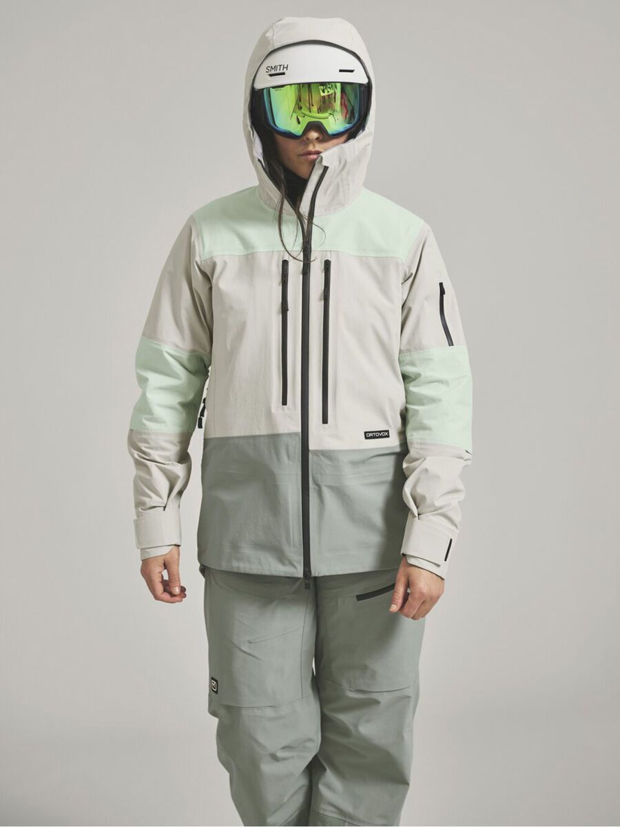 Ortovox Ravine Free 3L Jacket W, white tea - Bild 5