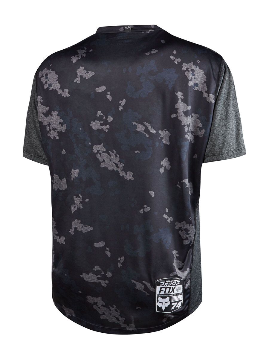 Fox Indicator SS Prints Jersey, heather black - Bild 2