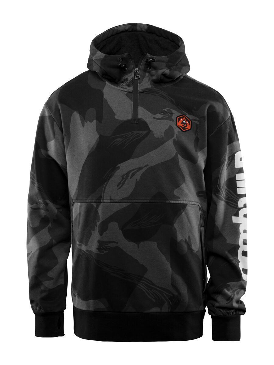 Thirtytwo Stamped Pullover, black/camo - Bild 1