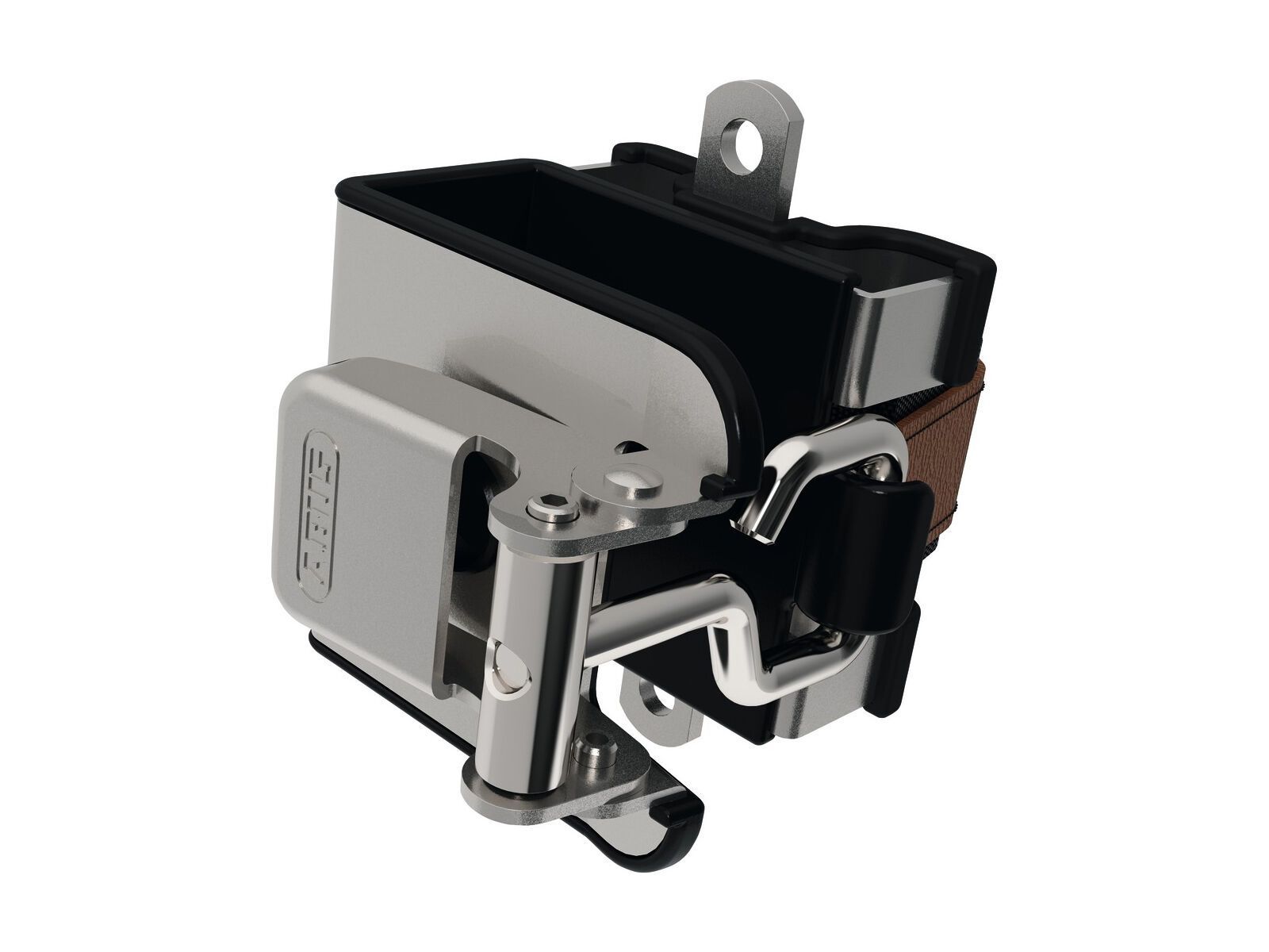 Abus Bordo Granit XPlus 6500/85 Twinset, inkl. Halter, black - Bild 6