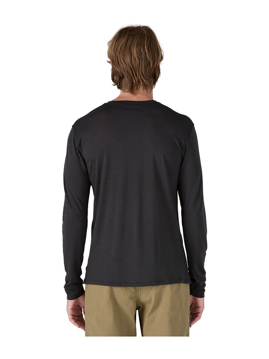 Patagonia Men's Long-Sleeved Capilene Cool Merino Graphic Shirt, black - Bild 3