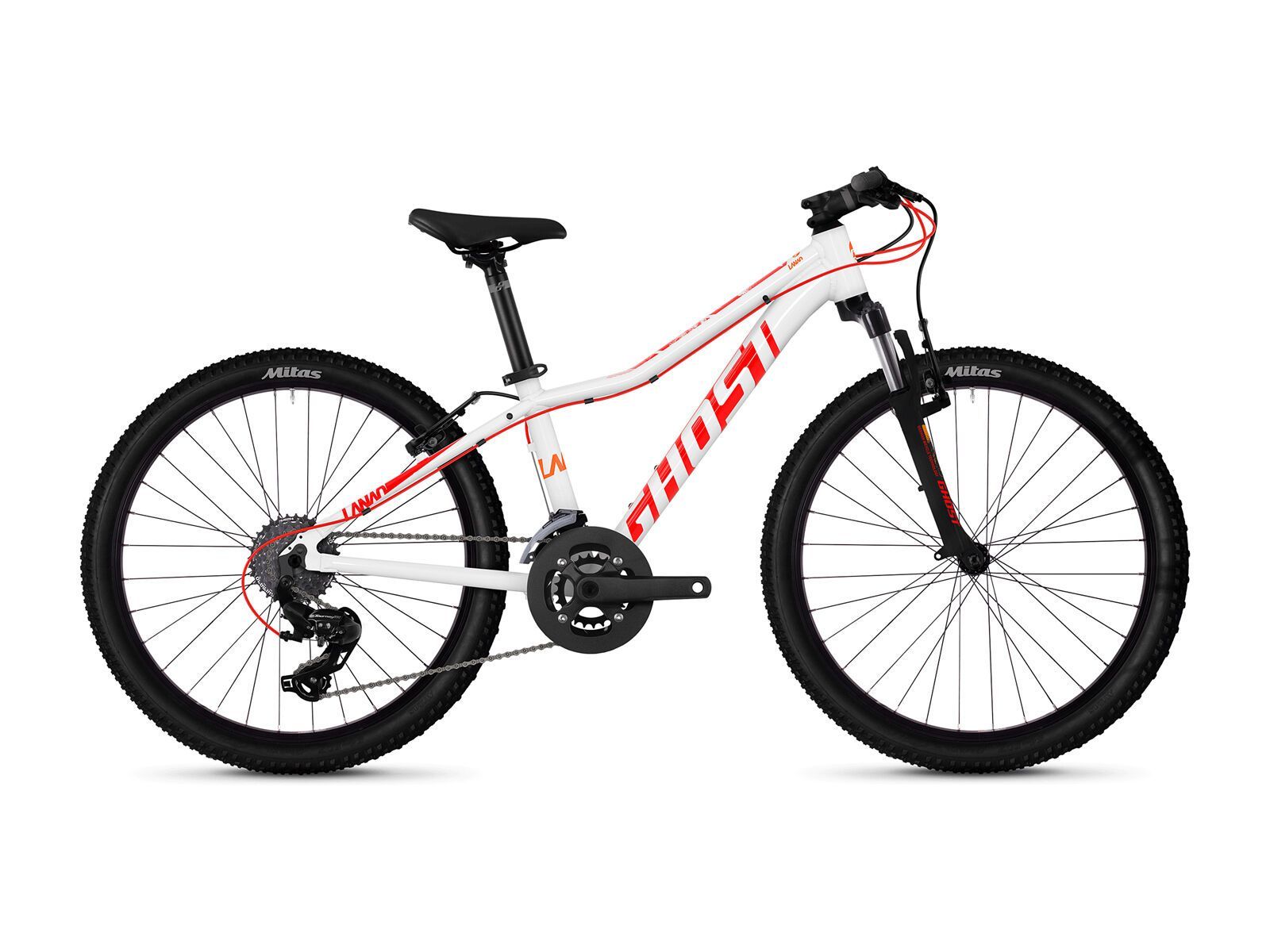 Ghost Lanao 2.4 AL, star white/neon red/juice orange - Bild 1