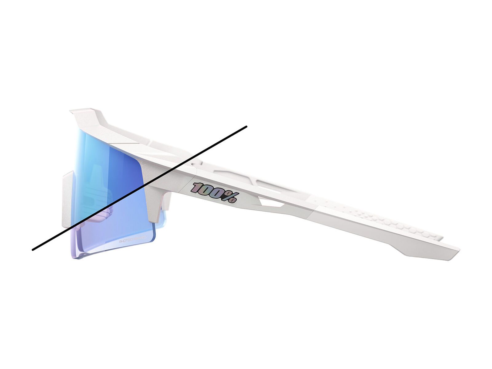 100% Speedcraft SL Bastille LE, Blue Mirror Photochromic - Bild 2
