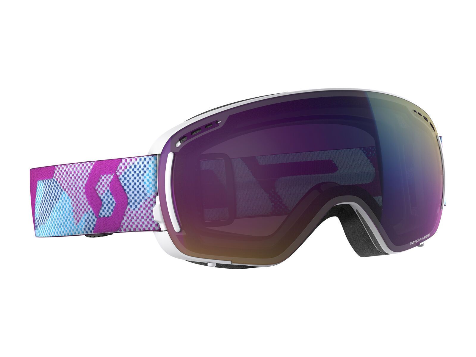 Scott LCG Compact inkl. WS, purple/Lens: enhancer teal chrome - Bild 1