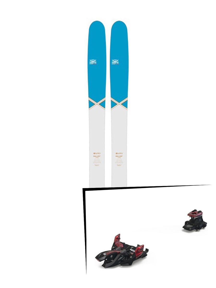 Set: DPS Skis Wailer 112 2016 + Marker Alpinist 12 (2319300) - Bild 1