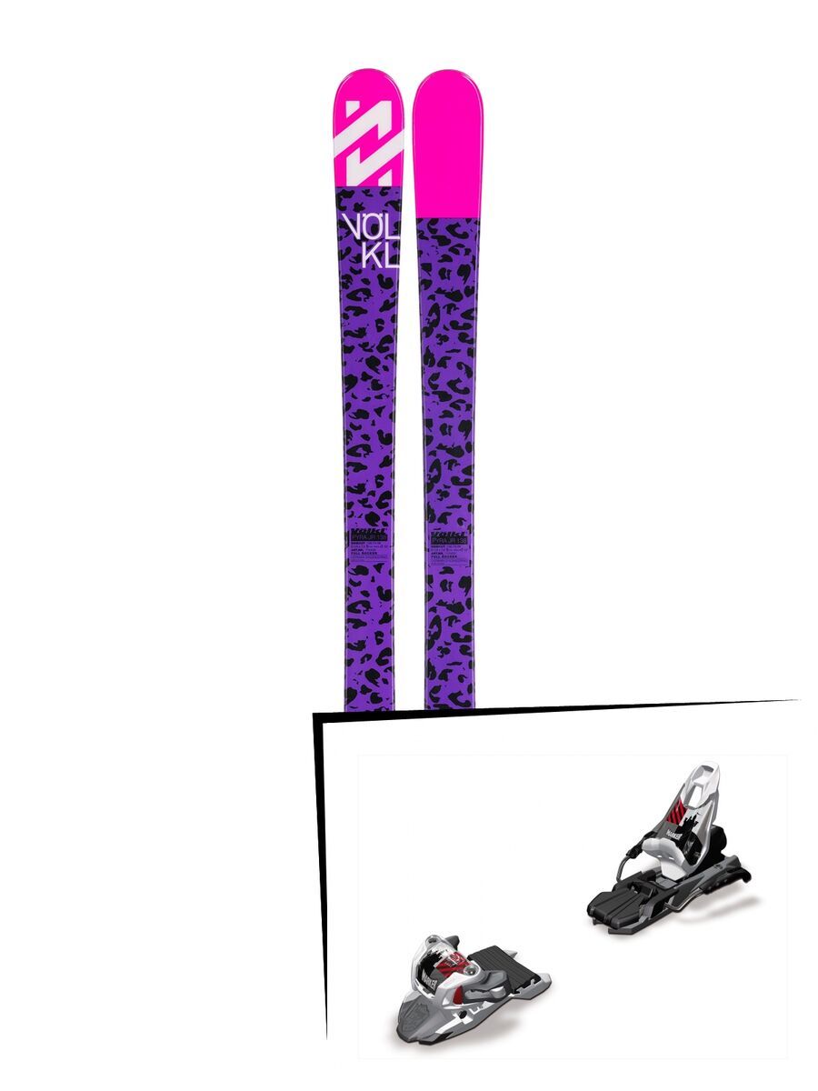 Völkl Set: Junior Pyra 2016 + Marker Free Ten - Bild 1