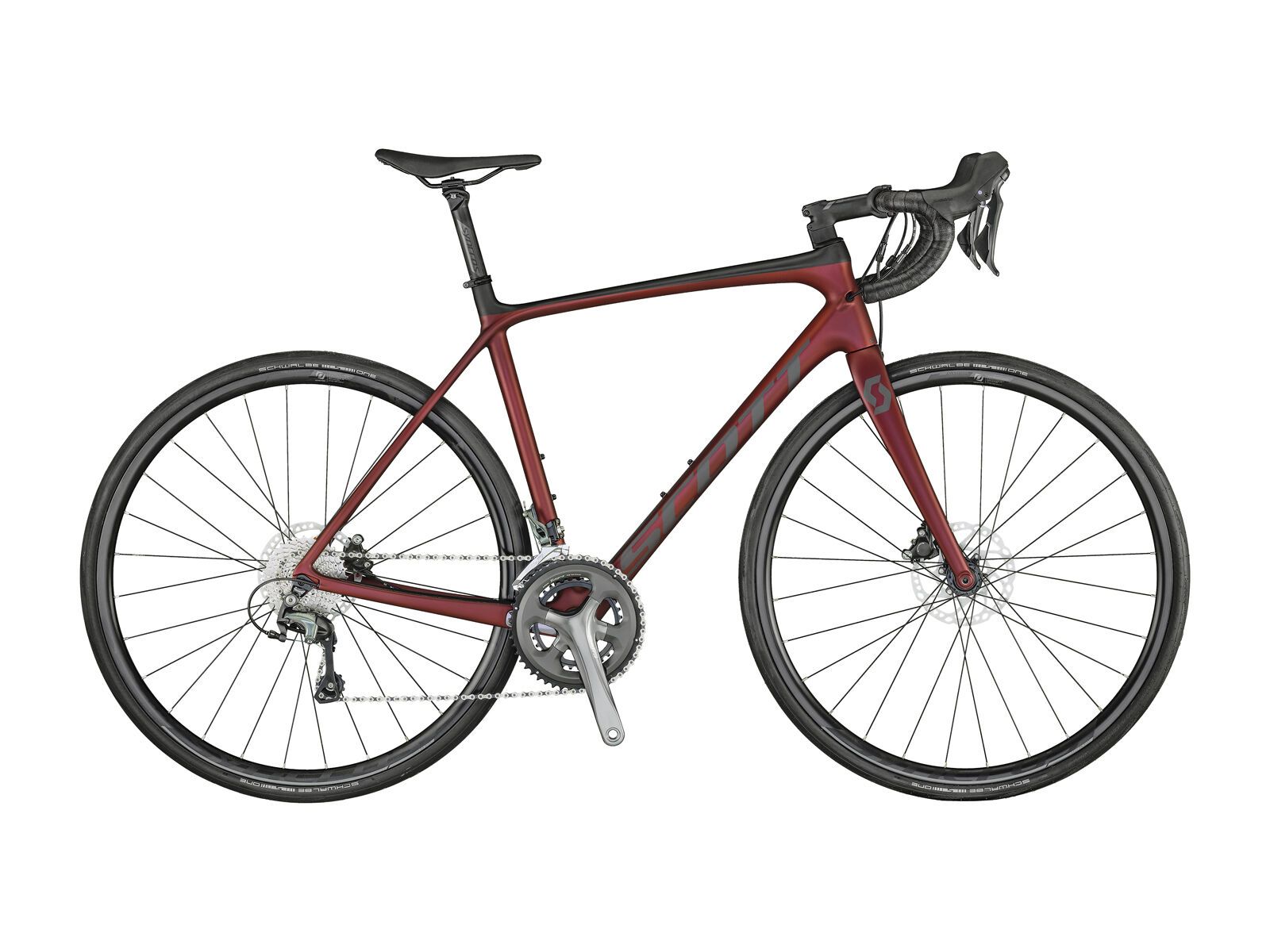 Scott Addict 30 Disc, indian red/grey - Bild 1